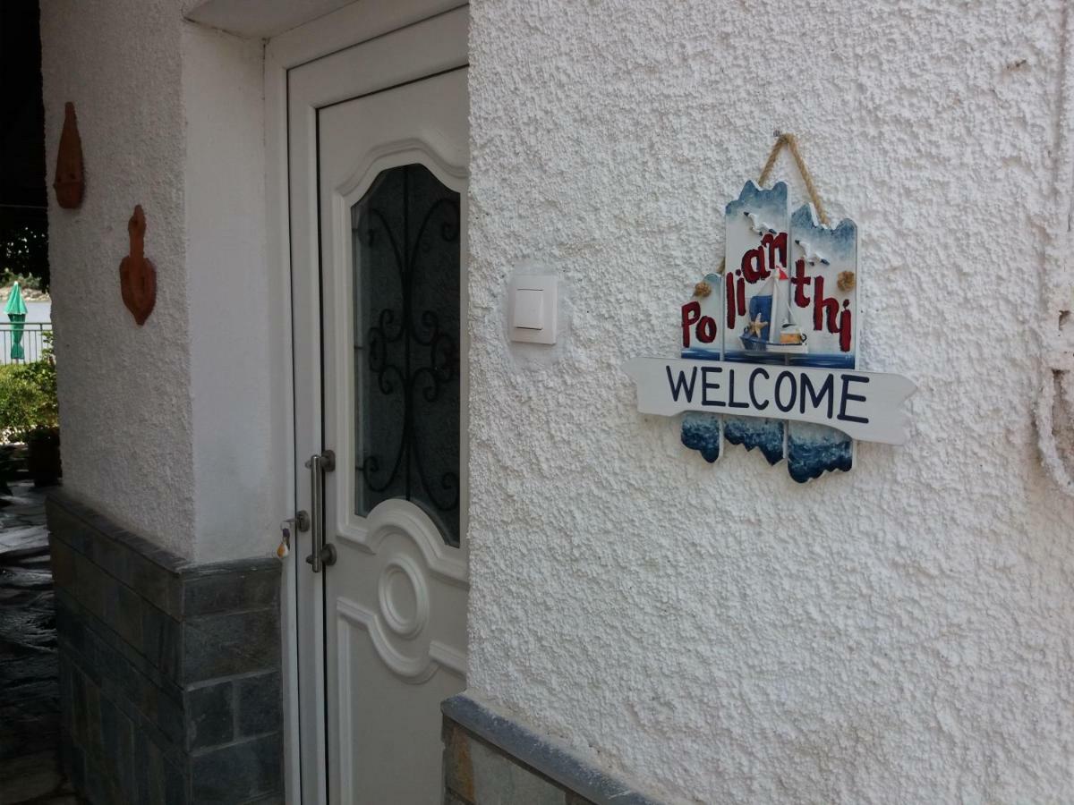 Polianthi Seaside House Villa Marathos  ภายนอก รูปภาพ